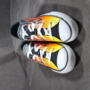 Converse Chuck Taylor All Star Archive Flame Black Ombre Sneakers VG US J3 W5